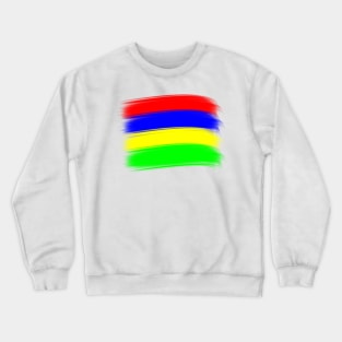 Mauritius Flag Crewneck Sweatshirt